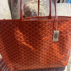 Goyardine Saint Louis GM Orange NEW WITH TAGS
